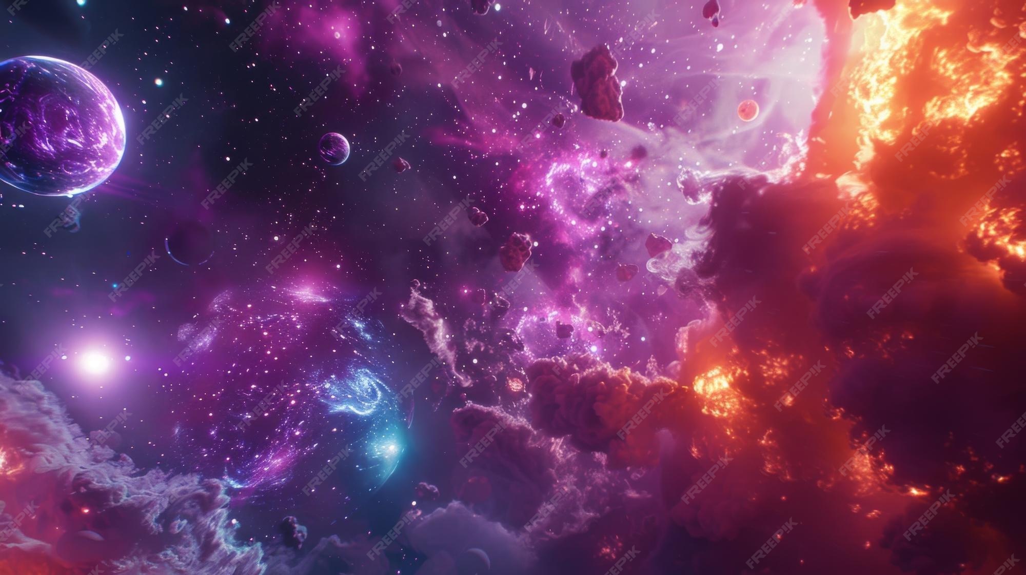 Premium Photo Deep within a nebula a tribe of alien beings harnesses(08)