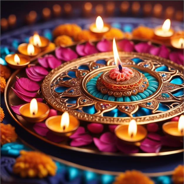 Deepavali indian culture image illustration