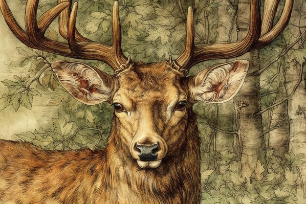 Photo deer albrecht durer