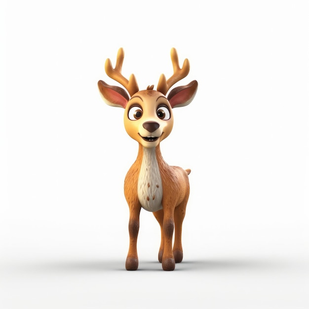 deer cartoon character