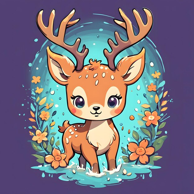 Photo deer design