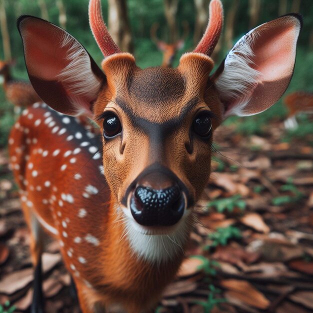 deer in the forest