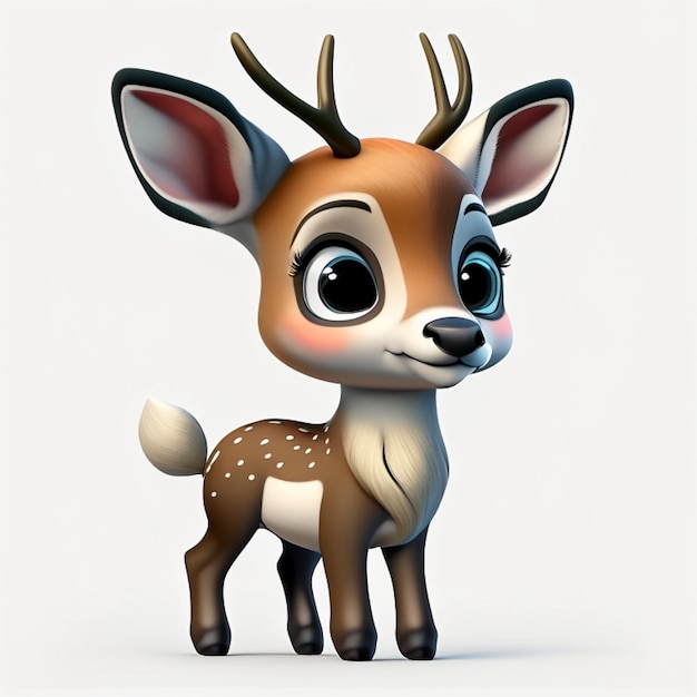a deer realistic kid adult