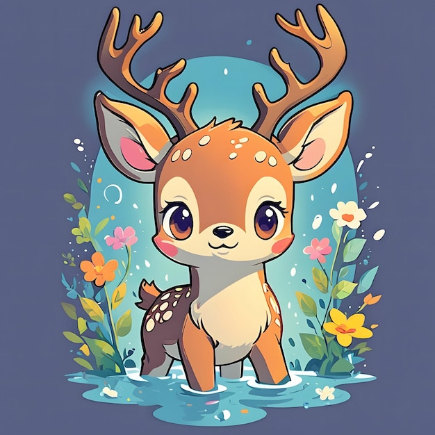 Photo deer vector