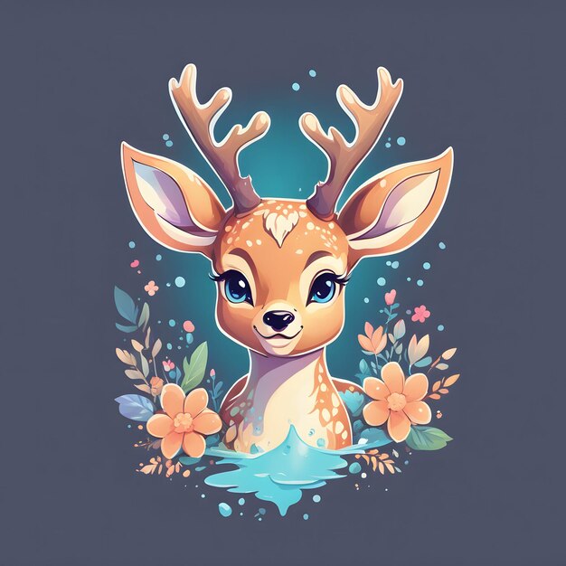 Photo deer vector