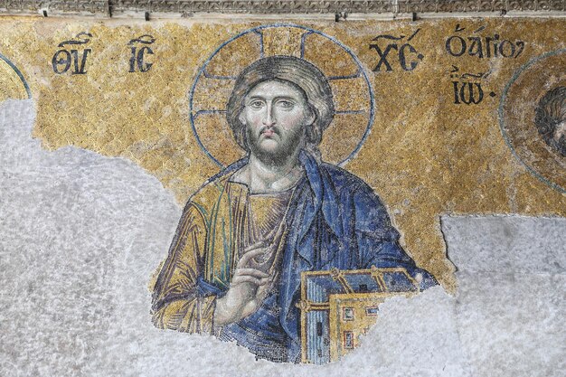 The Deesis mosaic Hagia Sophia