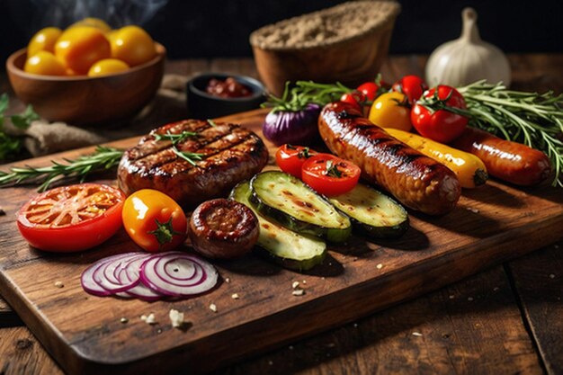 Default_A_rustic_wooden_serving_board_laden_with_grilled_veget_4 2jpg