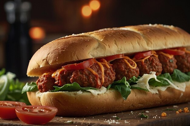 Default Classic meatball sub satisfaction