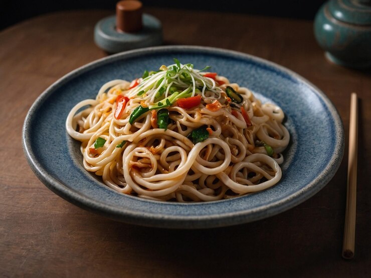 Default Exuberant Udon Noodles en super realistische 8K foto's