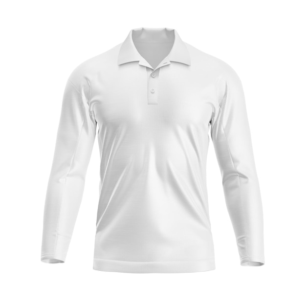 a default image of a long sleeve shirt isolated on a white background