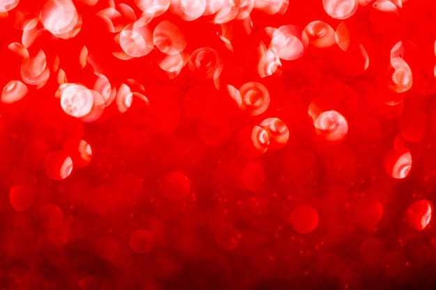 Defocured abstract red bokeh background. Nice background for Christmas or romantic project.