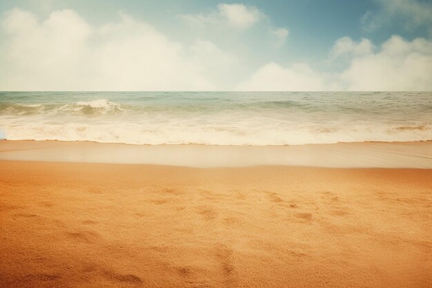 defocused background of tropical beach