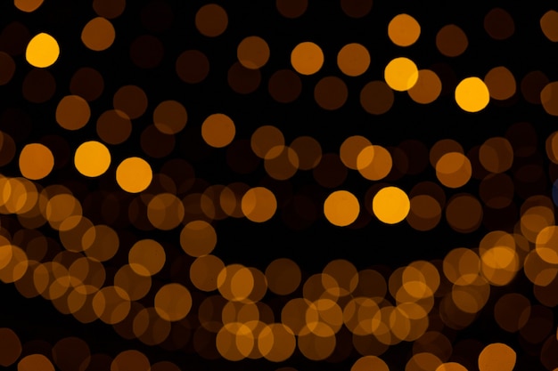 Defocused bokeh light in the night time. Beautiful bokeh light.
