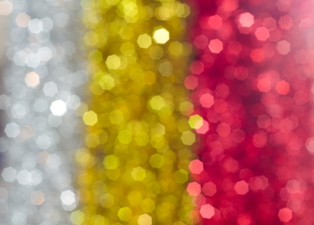 Photo defocused bokeh lights