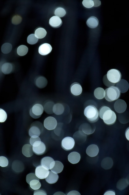 Photo defocused bokeh lights