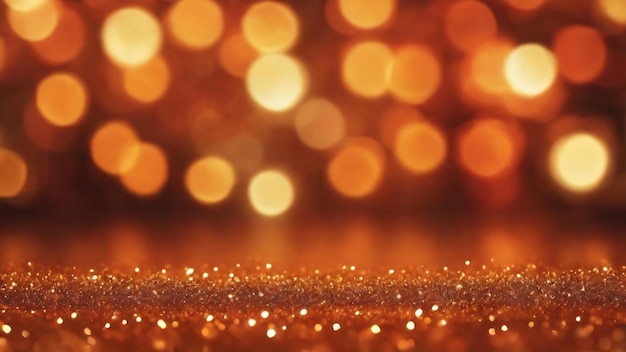 Defocused christmas glossy background textured orange