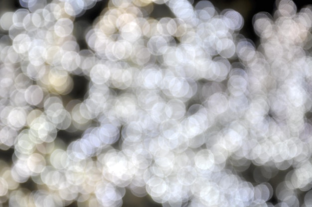 Defocused image of christmas lights