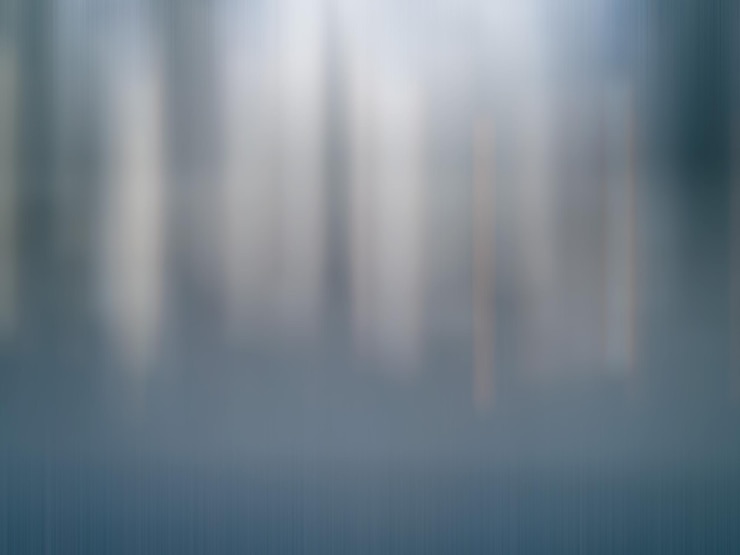 Photo ガラスの窓の不焦点な画像