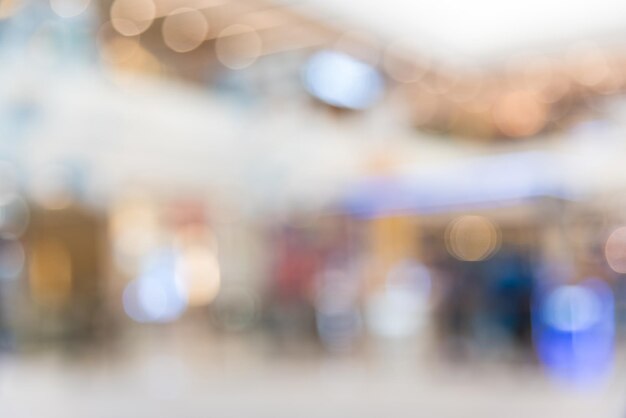 Defocused image of illuminated lights