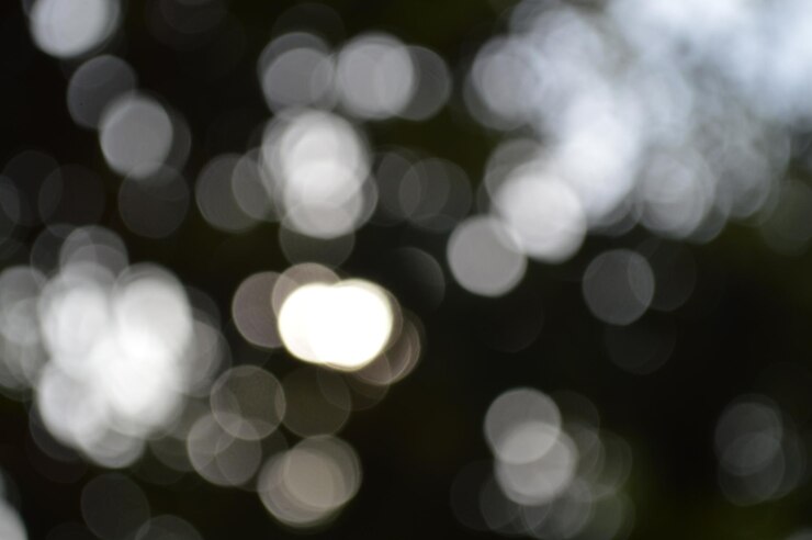 Photo 照明の画像の焦点が乱れている