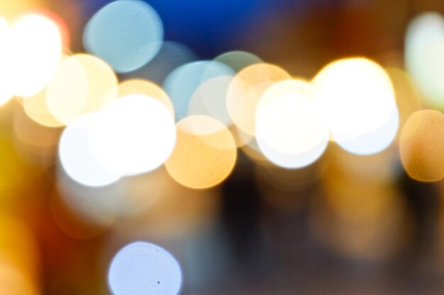 Photo defocused image of lights