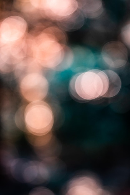 Photo defocused image of lights