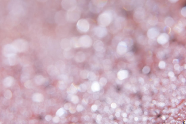 Фото Нефокусное изображение розового блеска