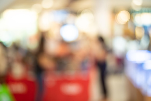 Defocused image of people at nightclub