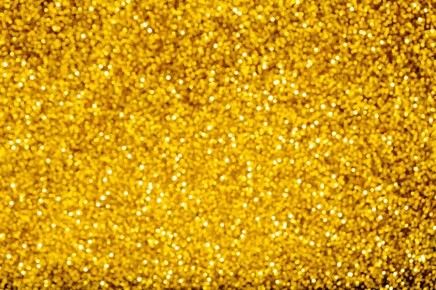 defocused image of shiny glitters