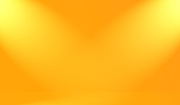 Defocused image of yellow orange