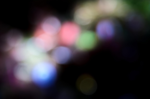 Defocused lights abstract background