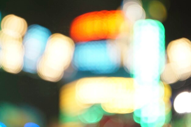 Photo defocused lights