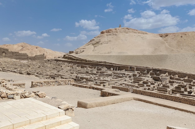 Deir elMedina Village in Luxor, Egypte