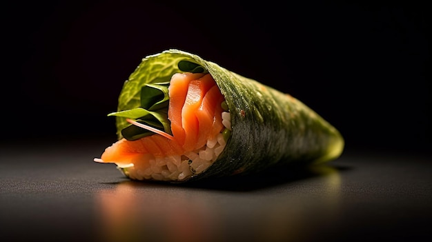 Delectable sushi delicacies presented in mouthwatering photographs