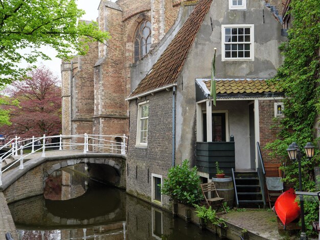 Photo delft in holland