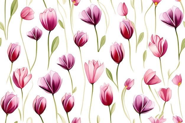 Foto illustrazione di fiori di delhinium pettern pettern art