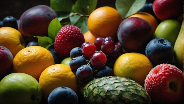 A Delicacy of Fresh Organic Fruits