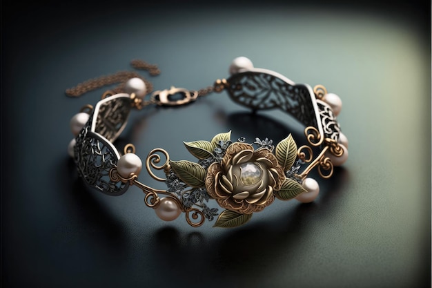 Photo a delicate bracelet adds a touch of luxury to the wrist