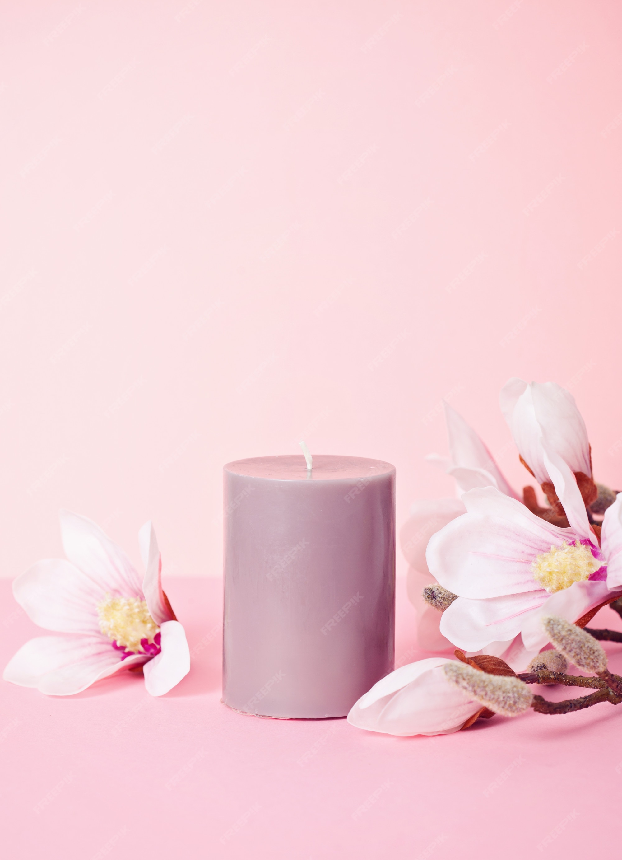 PINK ROSE BUDS QUALITY PREMIUM - Eco Candle Project
