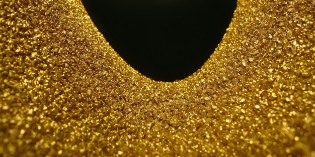 Photo delicate gold texture elevating creative aesthetics