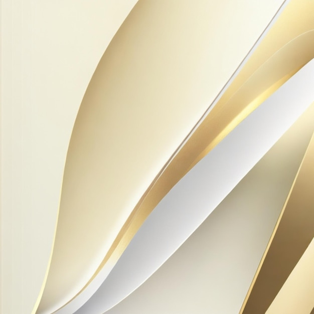 delicate minimalist abstract background in light and golden tones