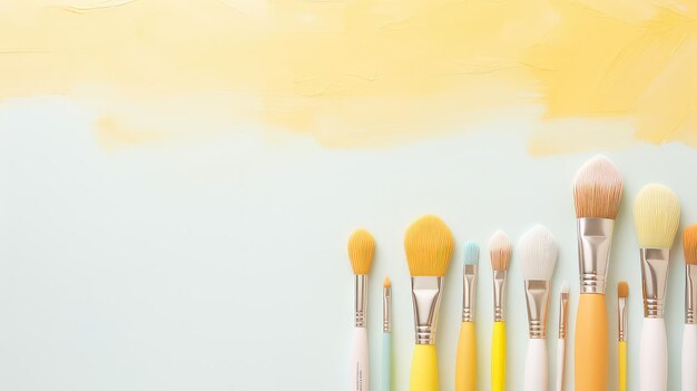 Delicate pastel product background