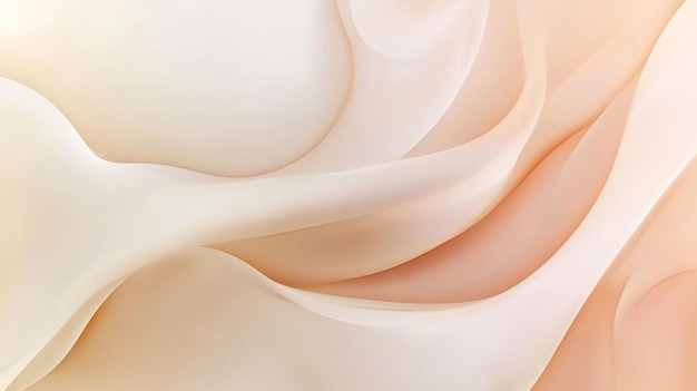 delicate peach satin fabric