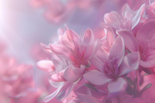 delicate pink background