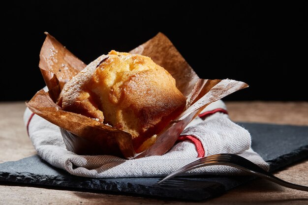 Delicioso Muffin de vainilla