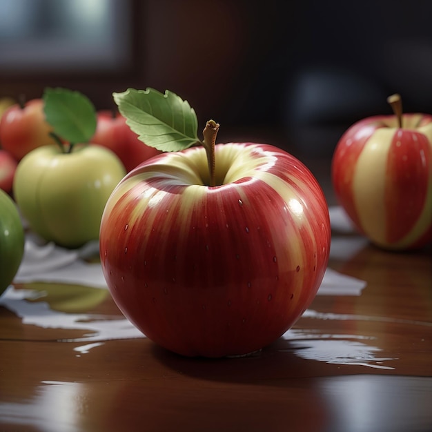 Delicious apple fruit