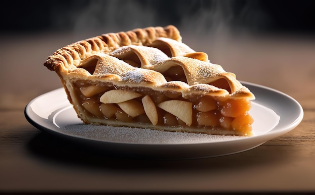 delicious apple pie food