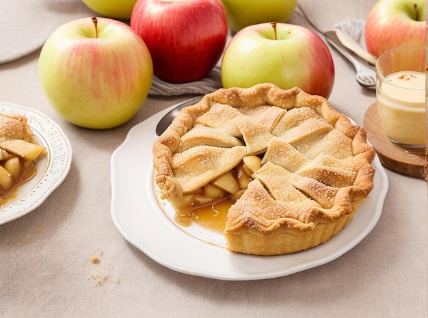 Delicious Apple pie photo