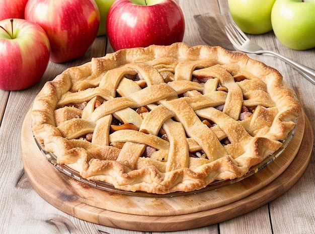 Delicious Apple pie photo