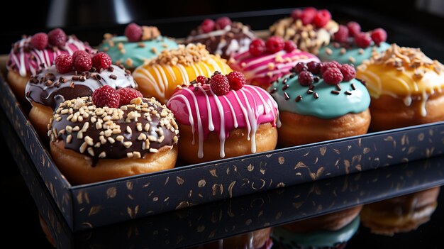 Delicious Assortment of Donuts